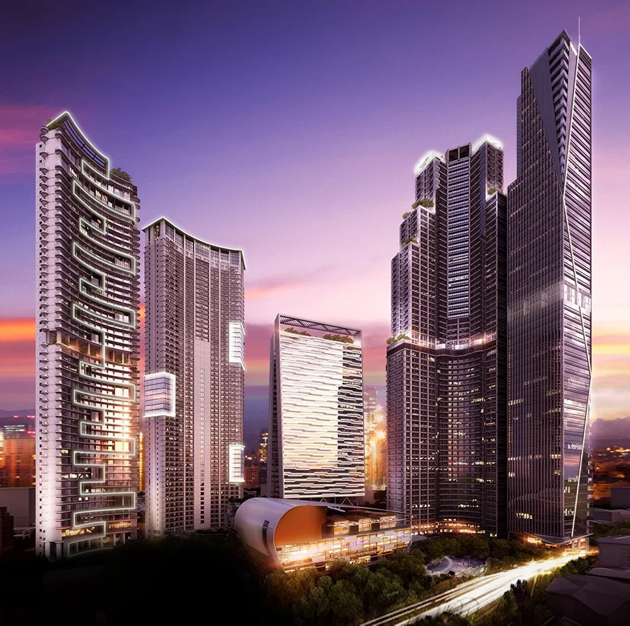 Century City, Makati - the district around the clinic