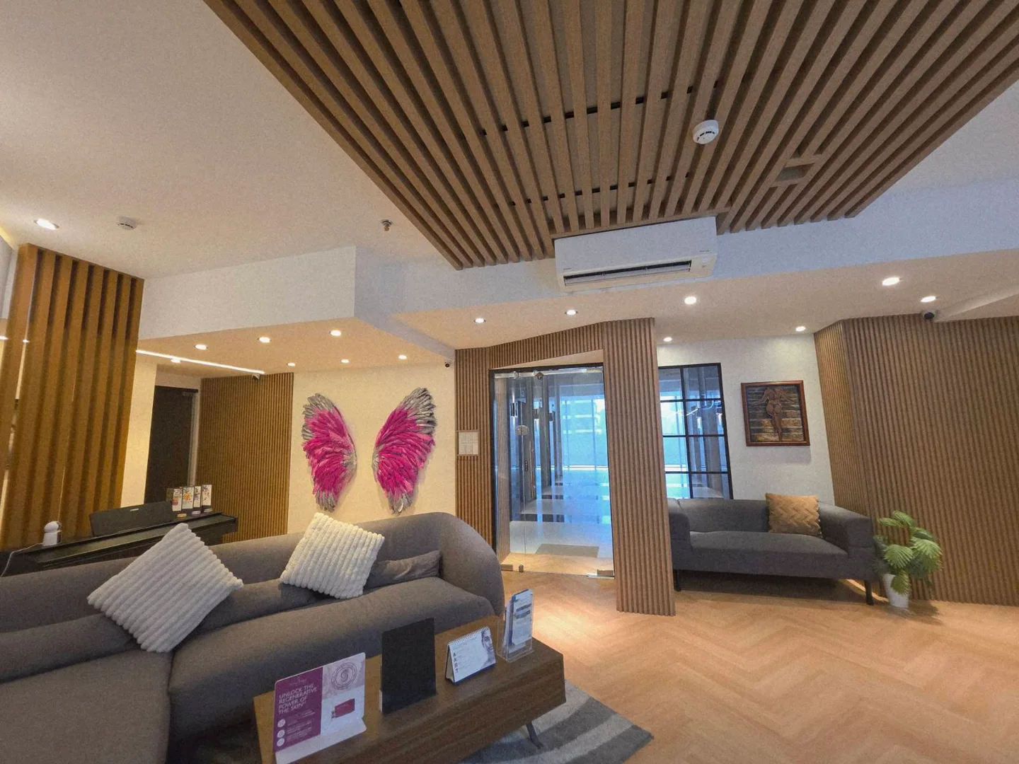 Patient lounge at NEU Advanced Aesthetics Center